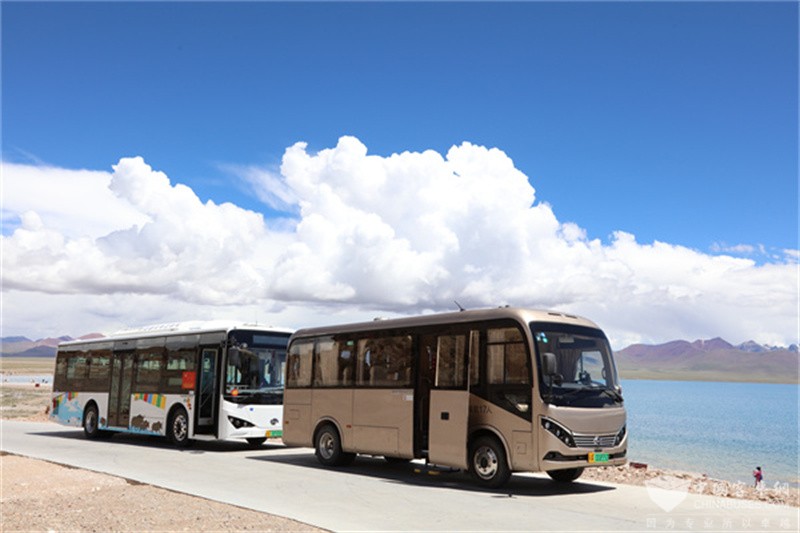 3-4、比亚迪纯电动客车在西藏