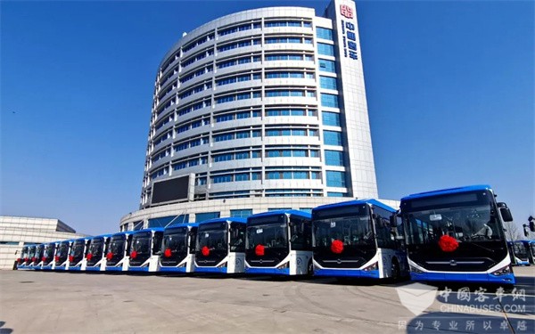 267辆中通新能源客车交付“中国科技城”