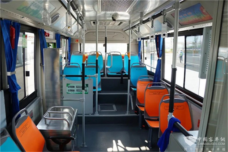 安凯G6纯电动巴士上线嵊州高铁接驳线