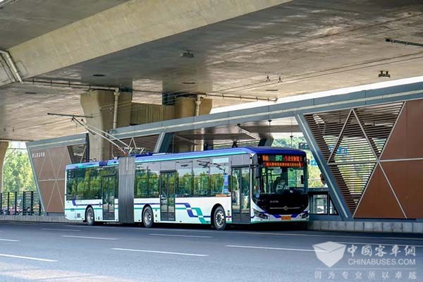 济南公交 BRT1号线 无轨电车线路