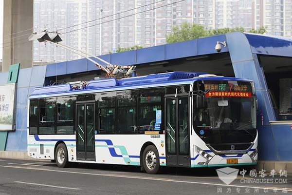 济南公交 BRT1号线 无轨电车线路