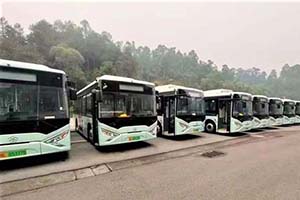 安全、高效、绿色 格力钛新能源经典公交车四川乐山正式投运