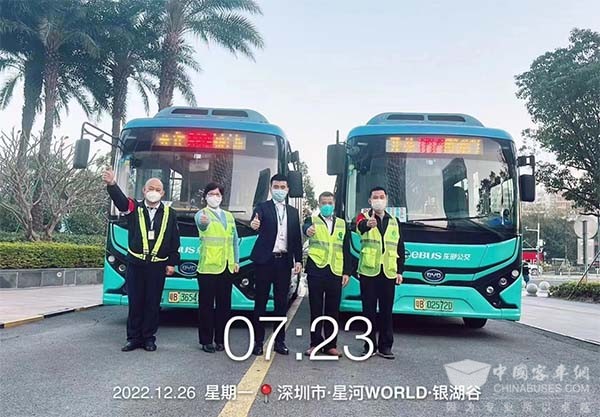 深圳市东部公交 星河WORLD 产业园区 巴士线路