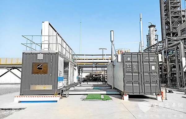 康明斯中国 集装箱式 质子交换膜 电解水制氢系统