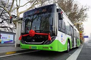 主城区内100%新能源化 115辆新能源公交车邯郸公交再次投运
