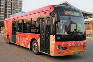 打造拜年主题 无锡公交集团营运车辆推出新春拜年车