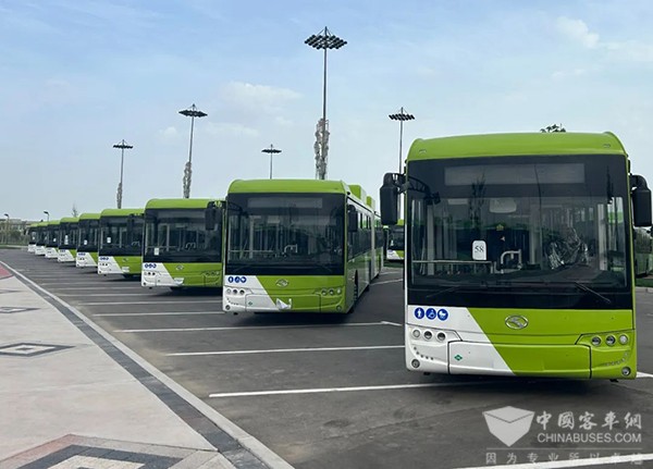 金龙客车 BRT公交车 乌兹别克斯坦