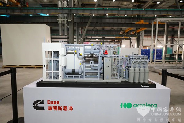 康明斯中国 质子交换膜 电解水制氢 设备生产基地