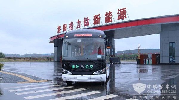 格力钛新能源 微公交 全国示范县 潼关