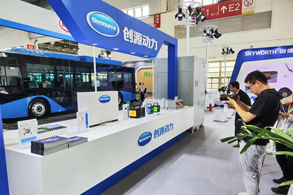 携动力电池及储能电池产品 创源动力亮相2023北京道路交通展