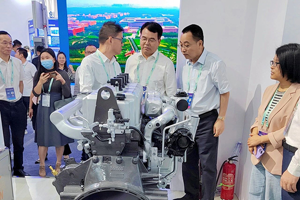 K05H燃氢发动机领衔 玉柴集团氢实力亮相北京科博会