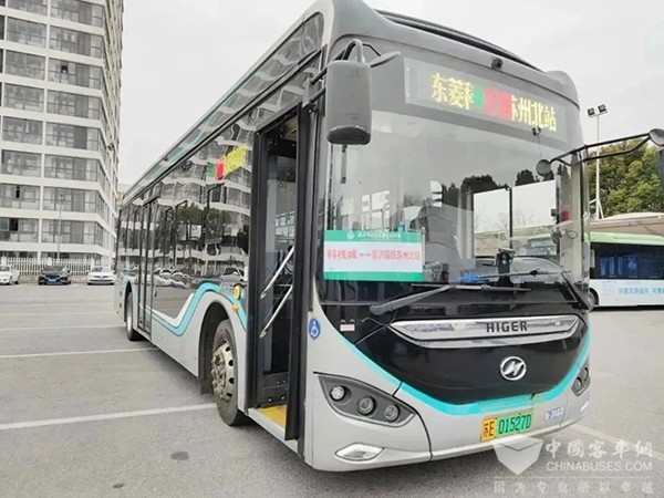 苏州金龙 海格客车 苏州公交 蔚蓝 智能网联巴士