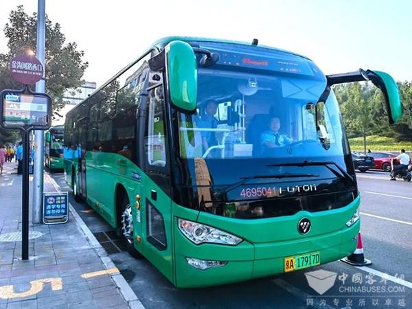 北京公交集团 通学公交车 试点开行 保障学生安全