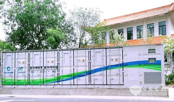 广州公交集团 新能源产业园 梯次电池 储能电站 投产运营