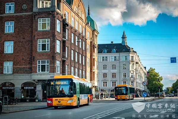 宇通客车 新能源公交 交付丹麦 城市主干线