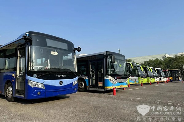 北京公交集团 福田欧辉 轻舟智航 大型普通客车 自动驾驶 路测牌照