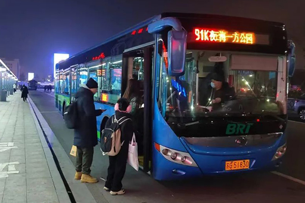 运送乘客32.4848万人次 连云港公交圆满完成元旦运输保障工作