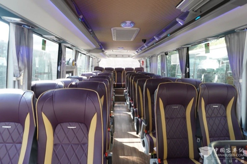 安凯N90E纯电动景交车批量交付黄山