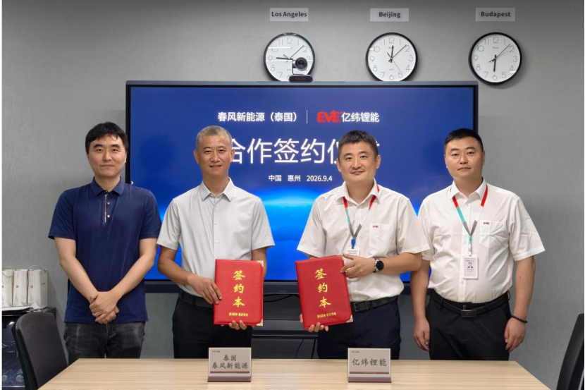 泰国春风新能源一行到访惠州亿纬锂能  共绘合作蓝图
