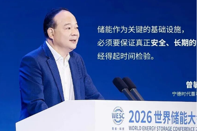 曾毓群博士：储能迈入新型基础设施时代