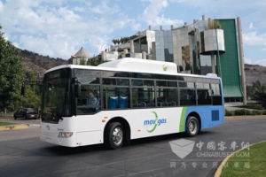 大金龙撬动智利天然气公交车市场