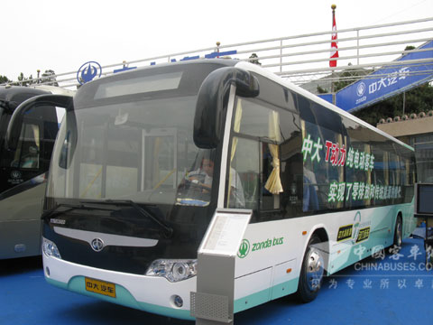 中大客车喜获“2010年北京交通展”两项大奖