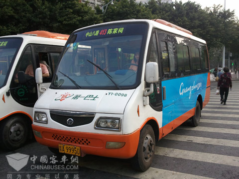 恒通迷你巴士：亚运会上现靓影
