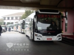 常隆纯电客车助力低碳交通