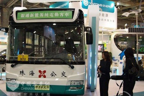 珠海环保型纯电力公交车