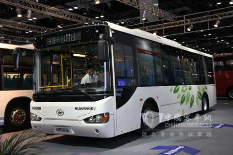 海格新型公交车KLQ6129GHE1