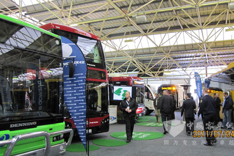 2011墨尔本客车展上中通客车与国际客车品牌同台竞争