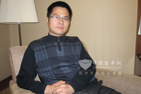 湖北宜昌交运道路客运事业部副总经理王杰
