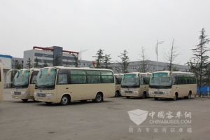 恒通18辆S6型燃气中巴进驻呼和浩特