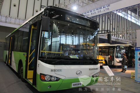 海格绿色环保型公交车