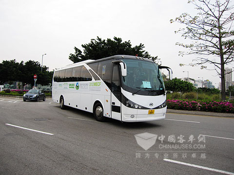 HFF6127K46EV-2安凯纯电动旅游大巴车