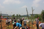 世界地球日 五洲龙植树践行绿色理念