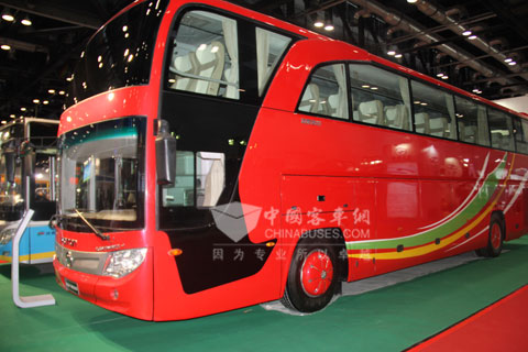 福田欧辉BJ6129一层半全承载城间客车