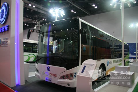 申龙客车SLK6129混合动力城市公交客车