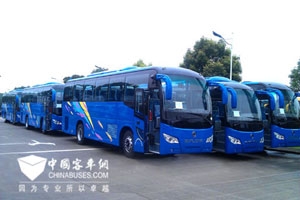 申龙燃气公路客车成市场新宠 批量交付天津