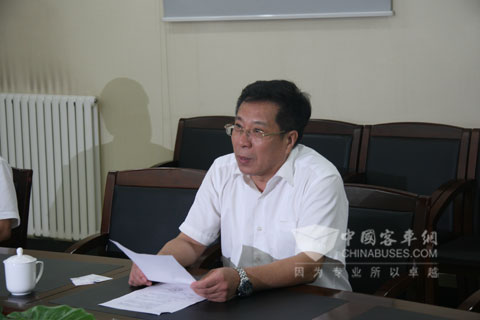天津公交集团副总经理张亚光
