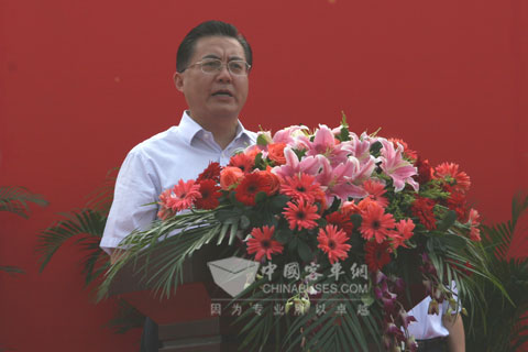 无锡市市长朱克江发表讲话