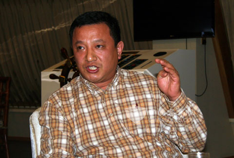 龙运集团张序良接受采访