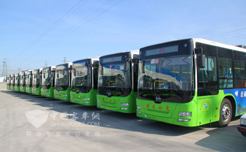 黄海LNG公交车