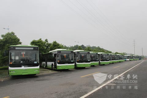 TEG6129EHEV02增程插电式公交车