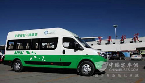 东风御风纯电动汽车在西藏开始示范运营