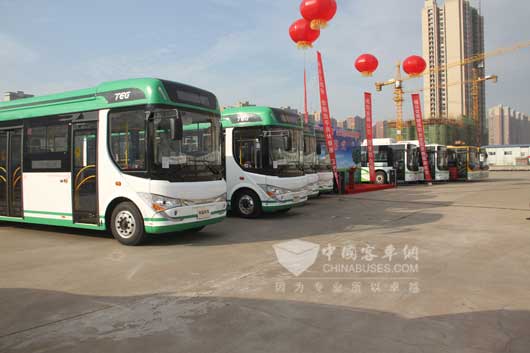 时代电动为湖南省公交赛事提供全部赛车