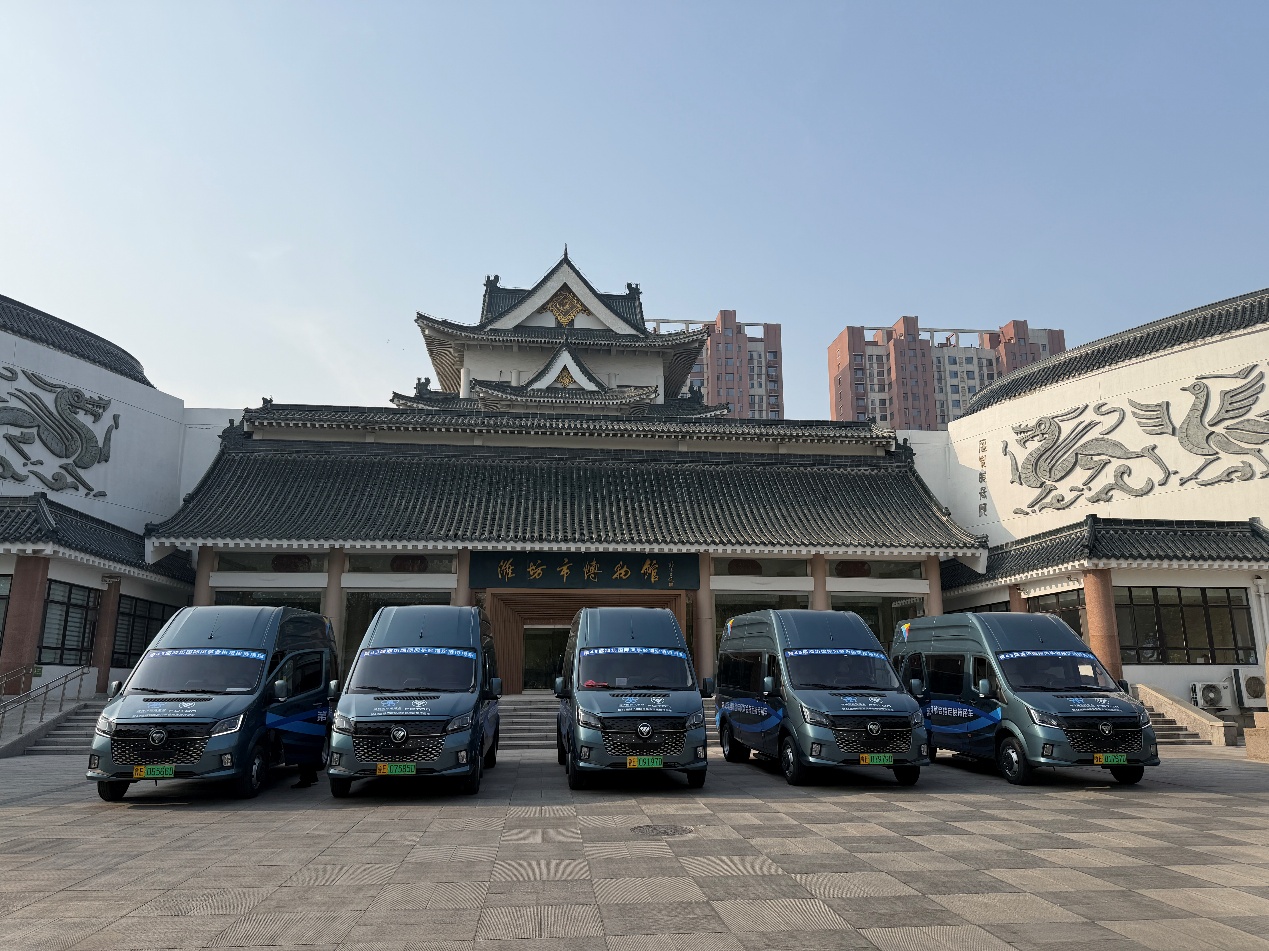 国典轻客 满分款待！图雅诺X8荣膺国际风筝会官方指定接待用车