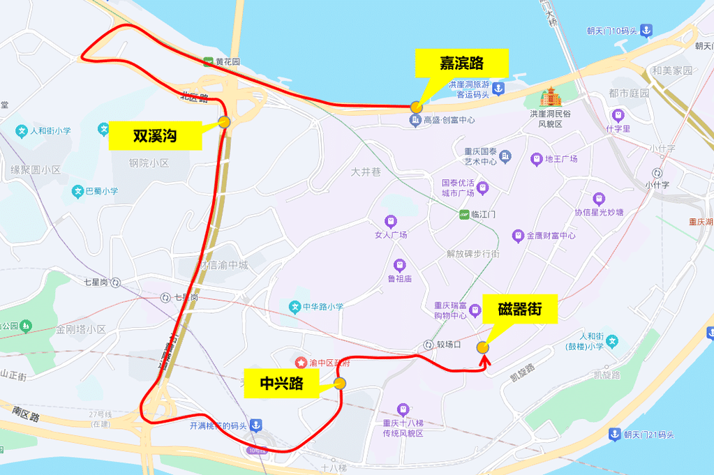 重庆｜“五一”假期游洪崖洞 特需公交专线D4034开通