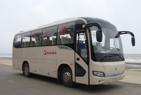 桂林客车A85车型巡展