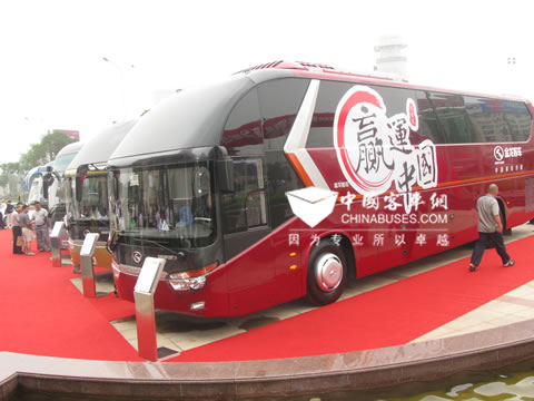 大金龙“赢运中国”巡展车型